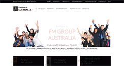 Desktop Screenshot of fmgroup-australia.com